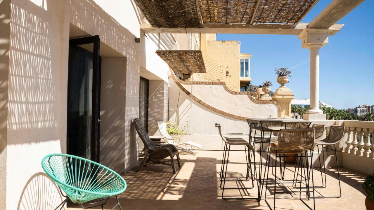 Casa Porto Sea View Lägenhet Málaga Exteriör bild